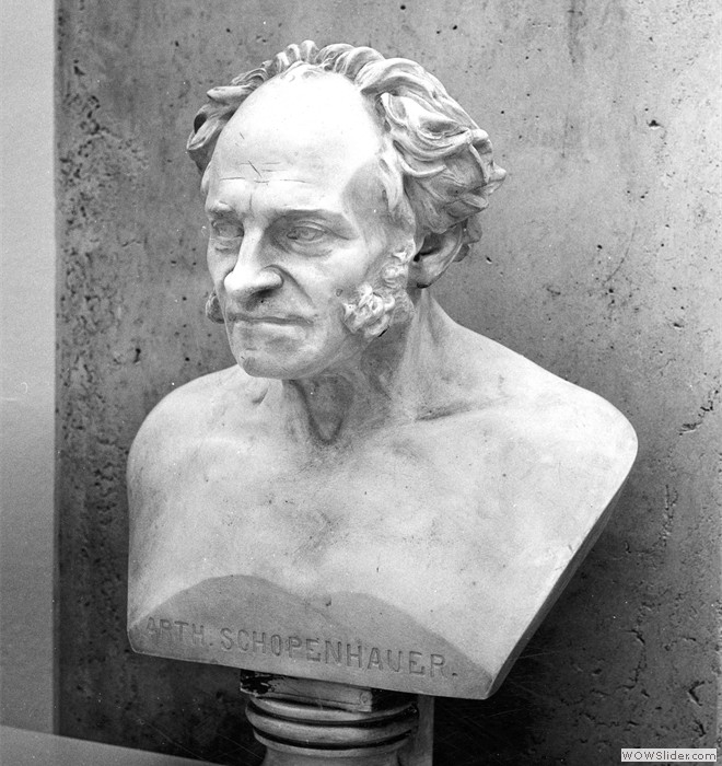 Buste de Schopenhauer à Francfort