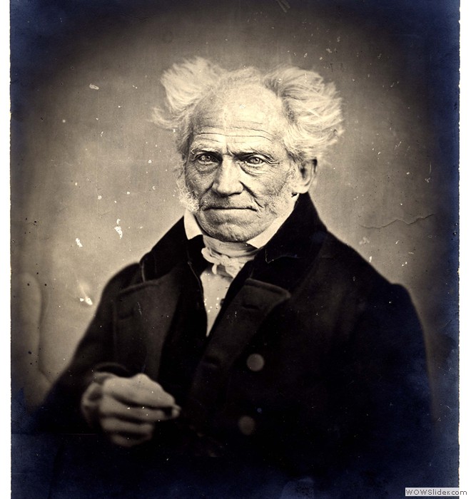 A. Schopenhauer, photographie de J. Schäfer, 1859